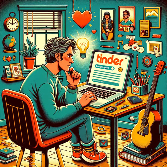 Een interessante beschrijving schrijven op Tinder