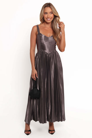 Camala Maxi Dress - Grey Silver - XL - Image 43