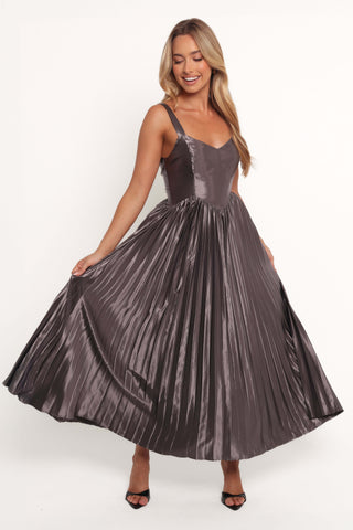 Camala Maxi Dress - Grey Silver - XL - Image 39