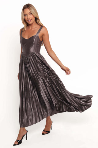 Camala Maxi Dress - Grey Silver - XL - Image 40