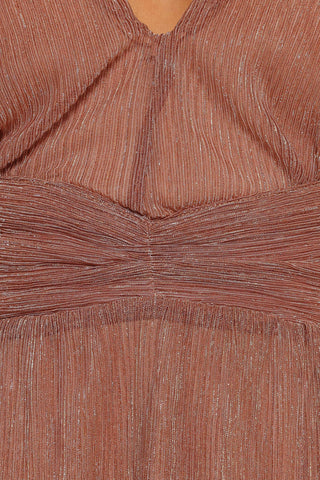 Cressida Maxi Dress - Rose Gold - XL - Image 35