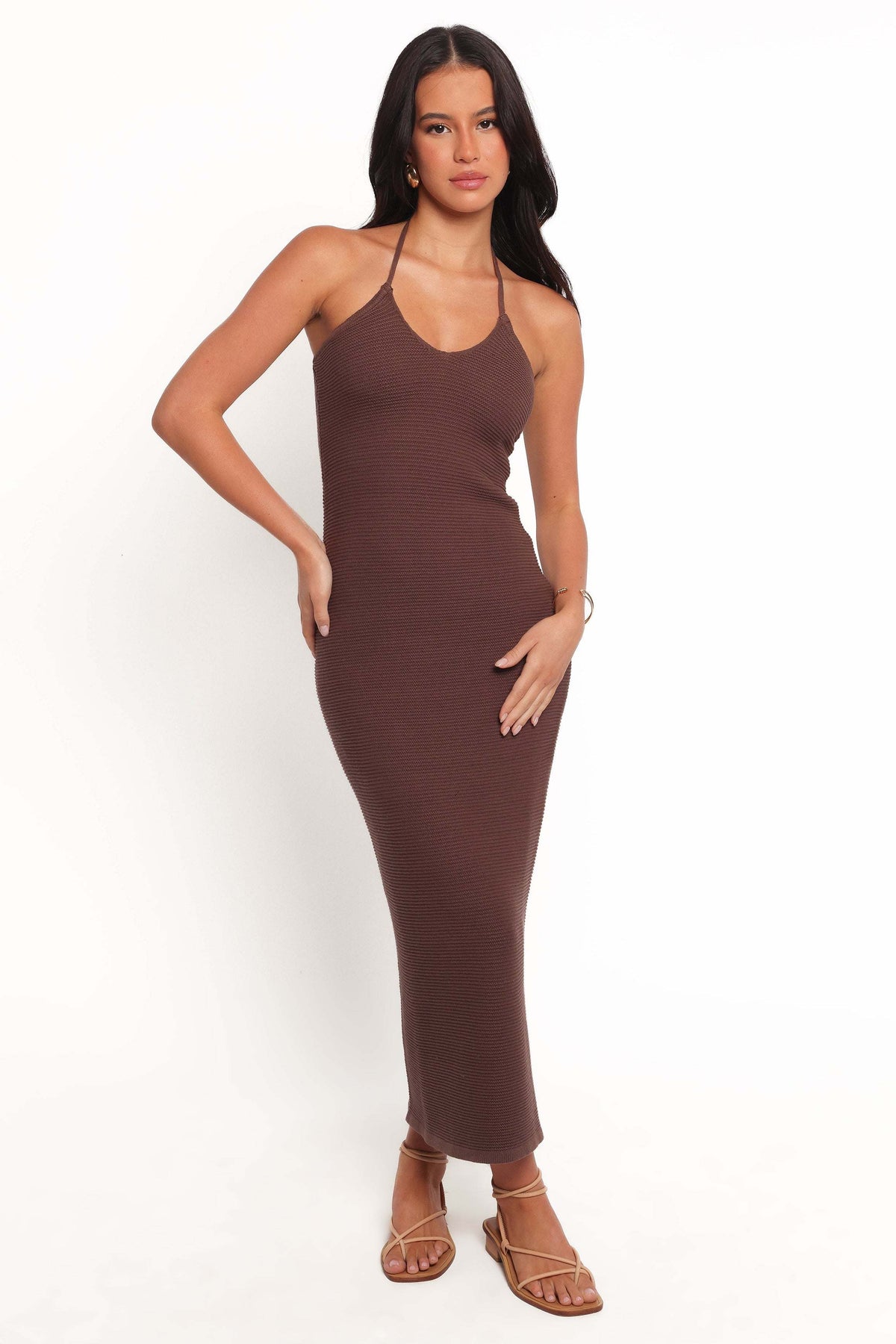 Darya Midi Dress - Cocoa - XL - Image 22