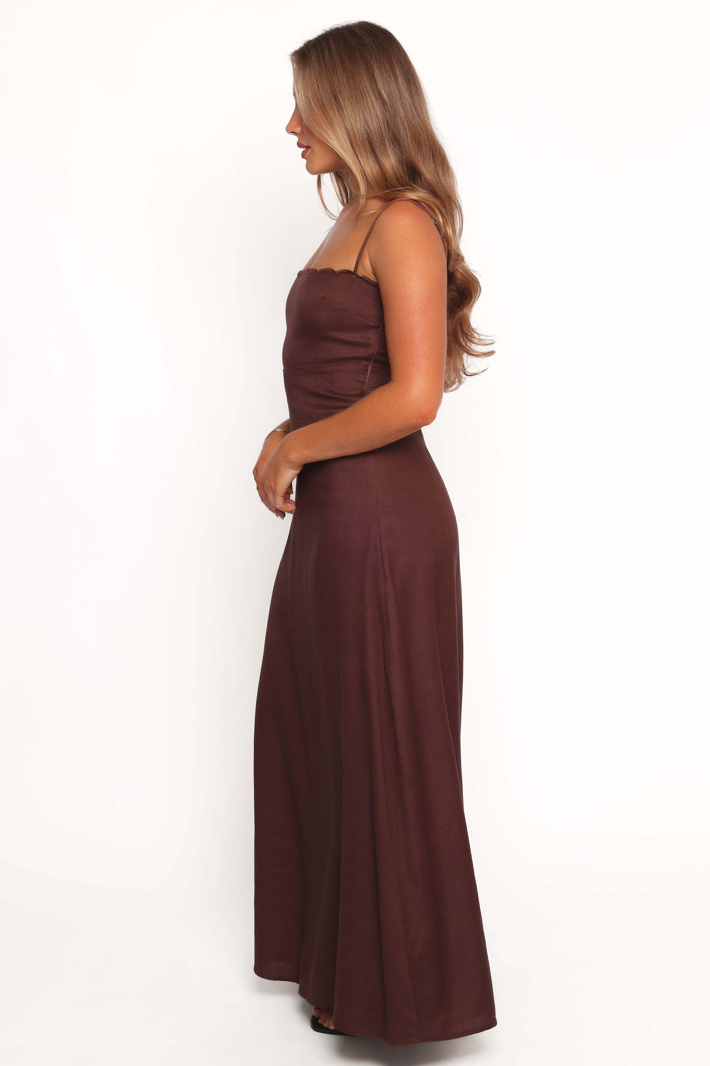 Skylar Midi Dress - Brown - XL - Image 27