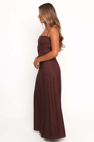 Skylar Midi Dress - Brown - XL - Image 27