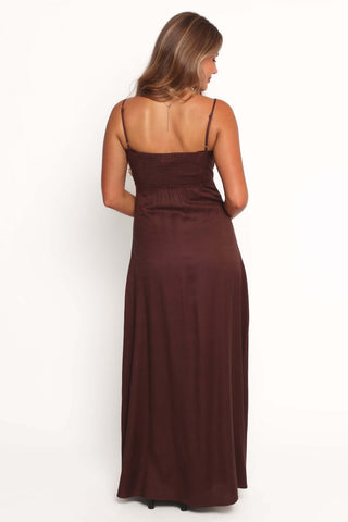 Skylar Midi Dress - Brown - XL - Image 28