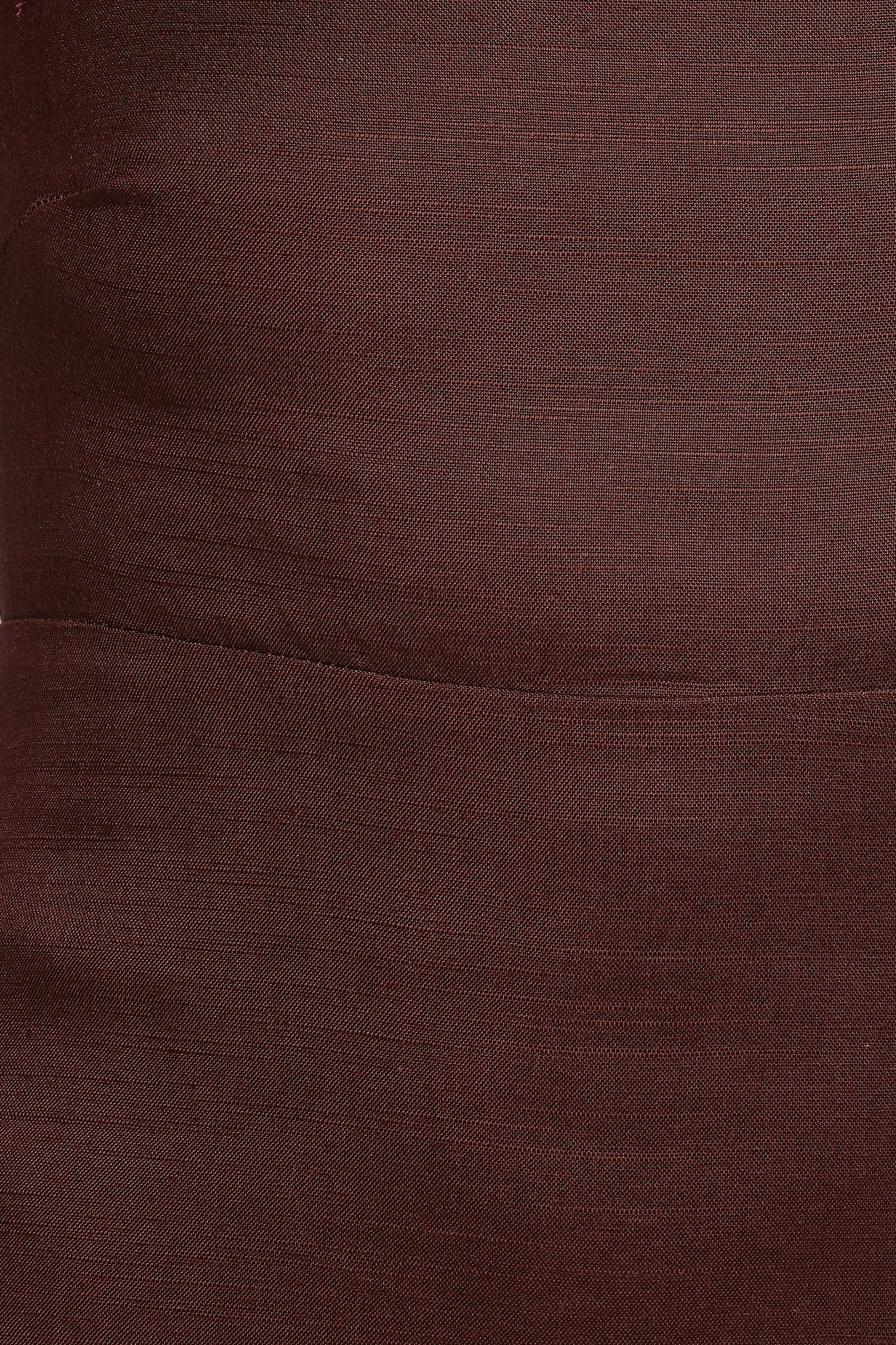 Skylar Midi Dress - Brown - XL - Image 30