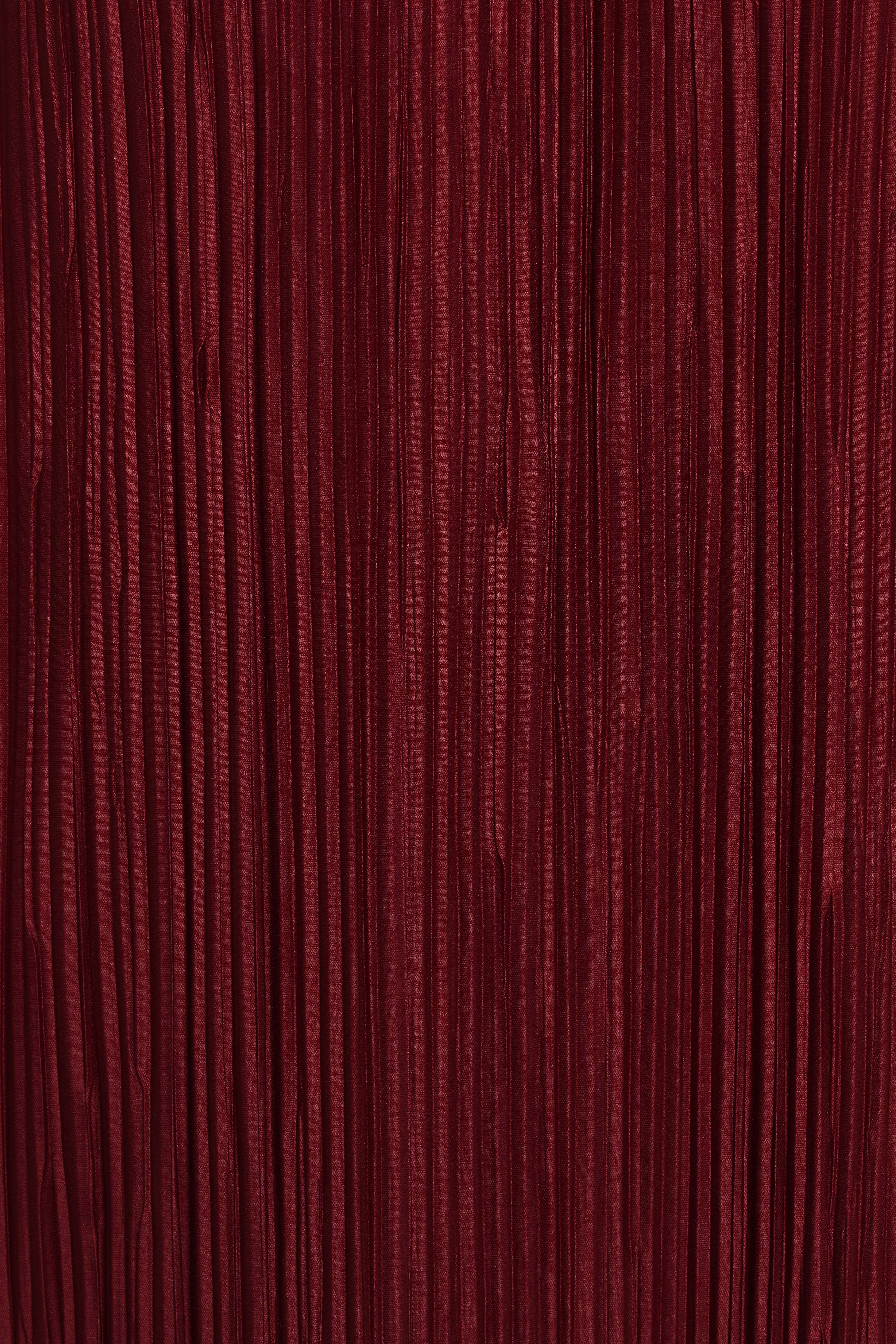 Tannikah Plisse Midi Dress - Ruby Wine - XL - Image 45