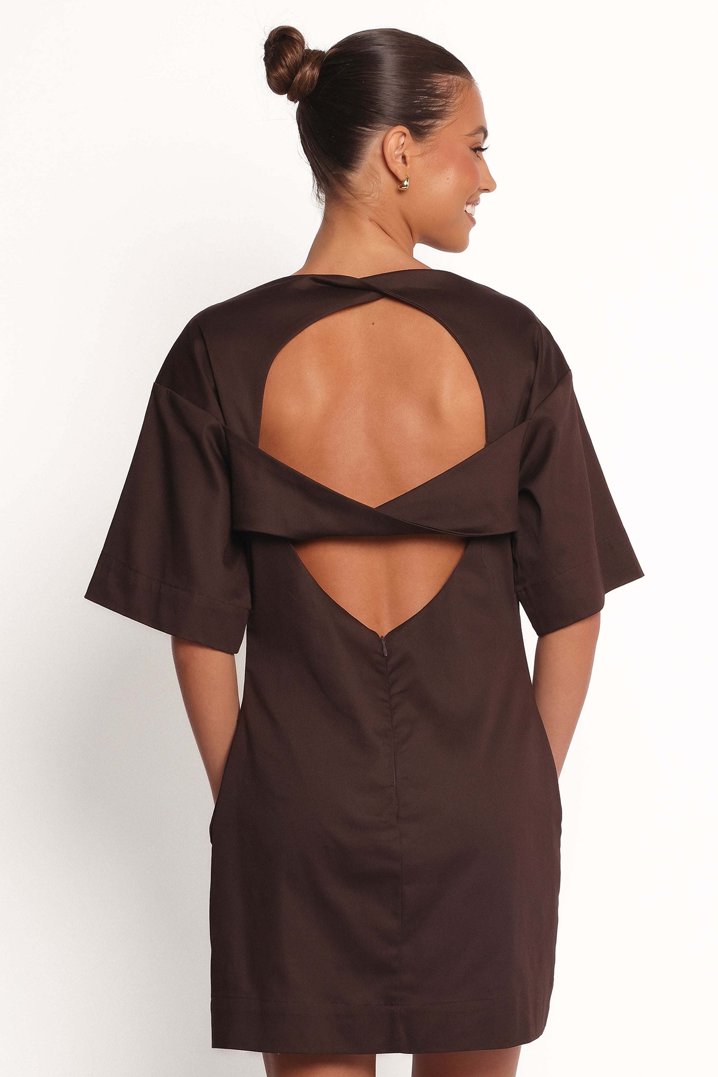 Thorne Mini Dress - Chocolate - XL - Image 30