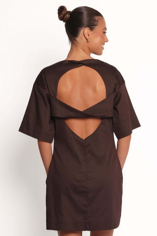 Thorne Mini Dress - Chocolate - XL - Image 30