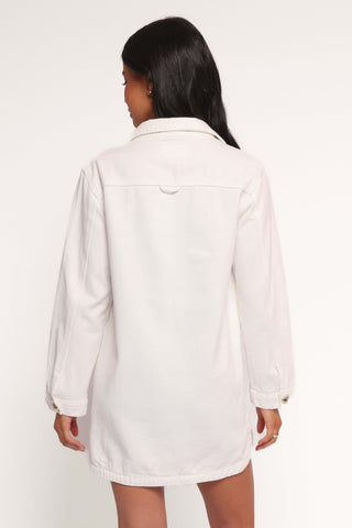 Turner Denim Dress - White Denim - XL - Image 32