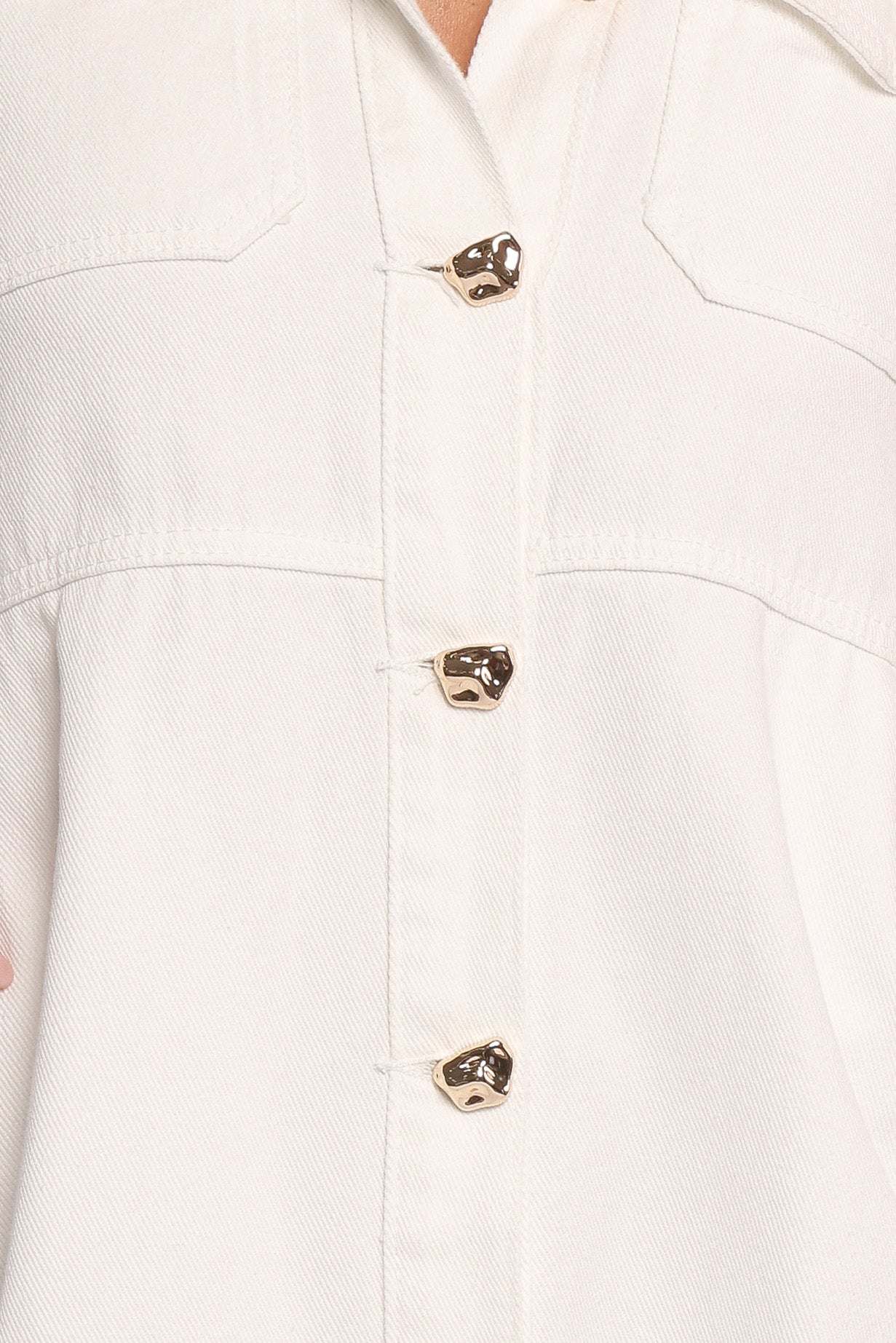 Turner Denim Dress - White Denim - XL - Image 35