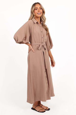 Zanita Midi Dress - Toast - L - Image 19