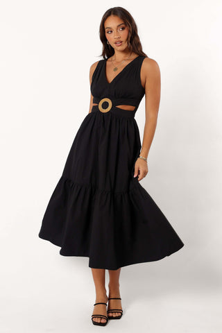 Carmella Midi Dress - Black - XL - Image 43