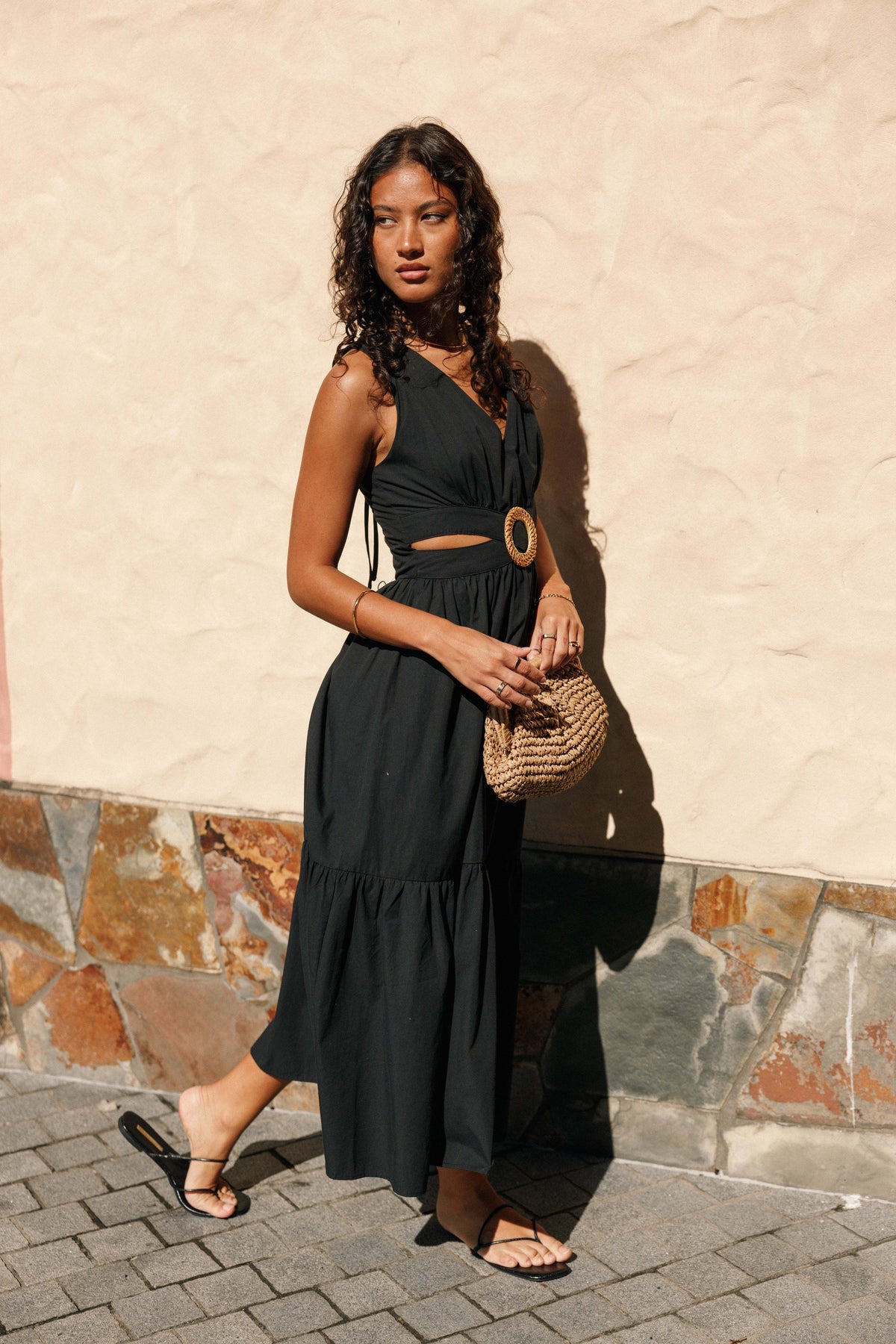 Carmella Midi Dress - Black - XL - Image 41