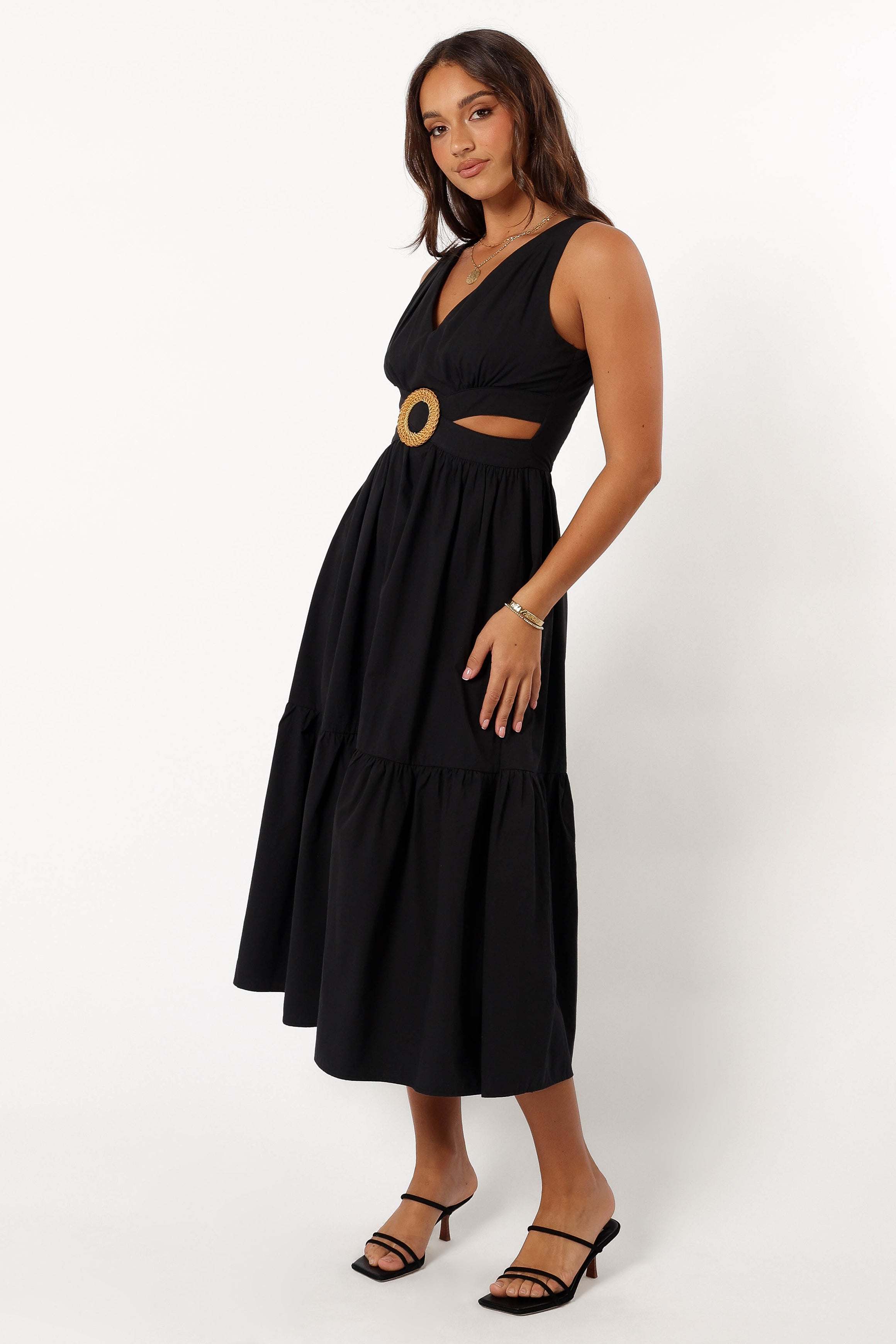 Carmella Midi Dress - Black - XL - Image 45