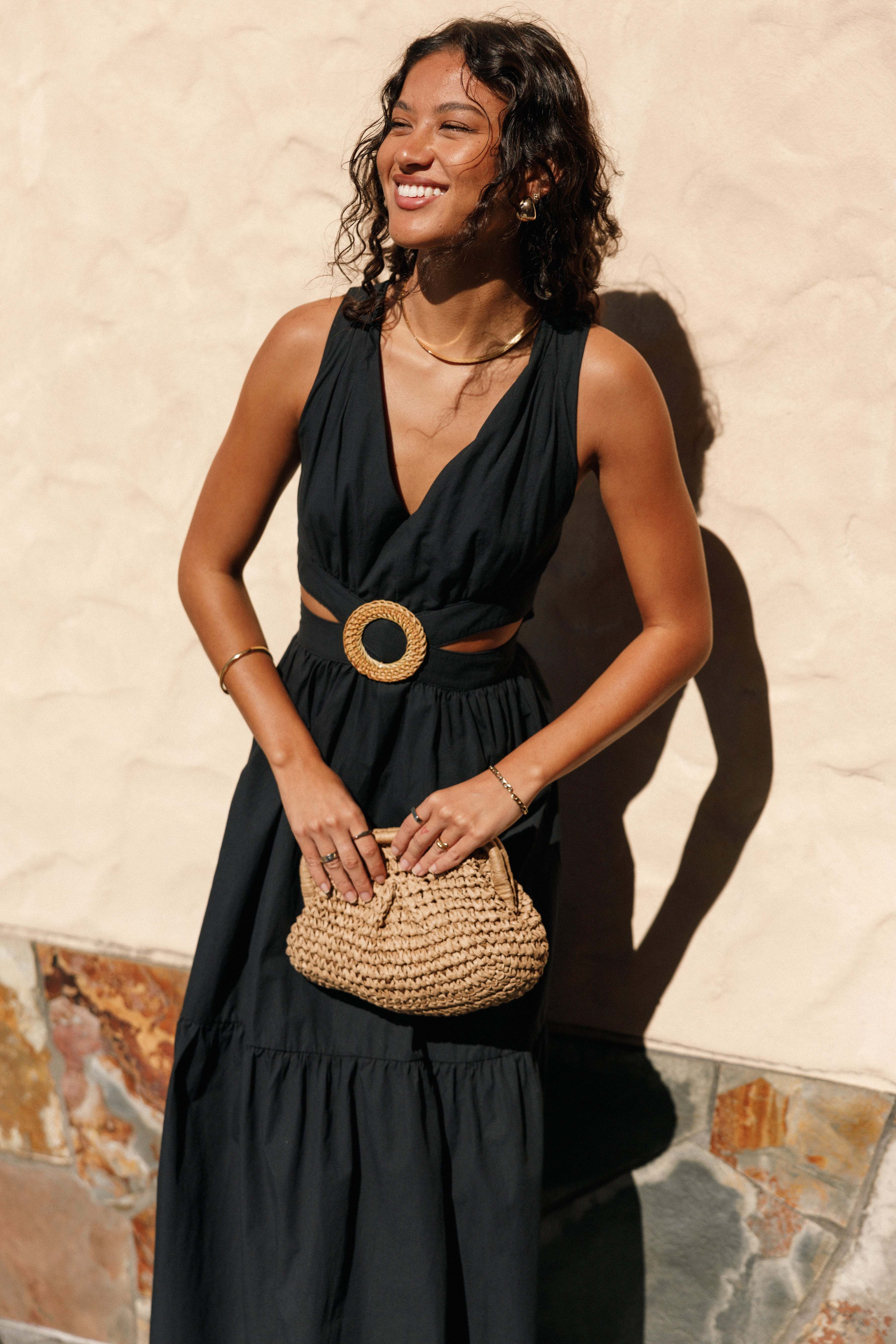 Carmella Midi Dress - Black - XL - Image 42