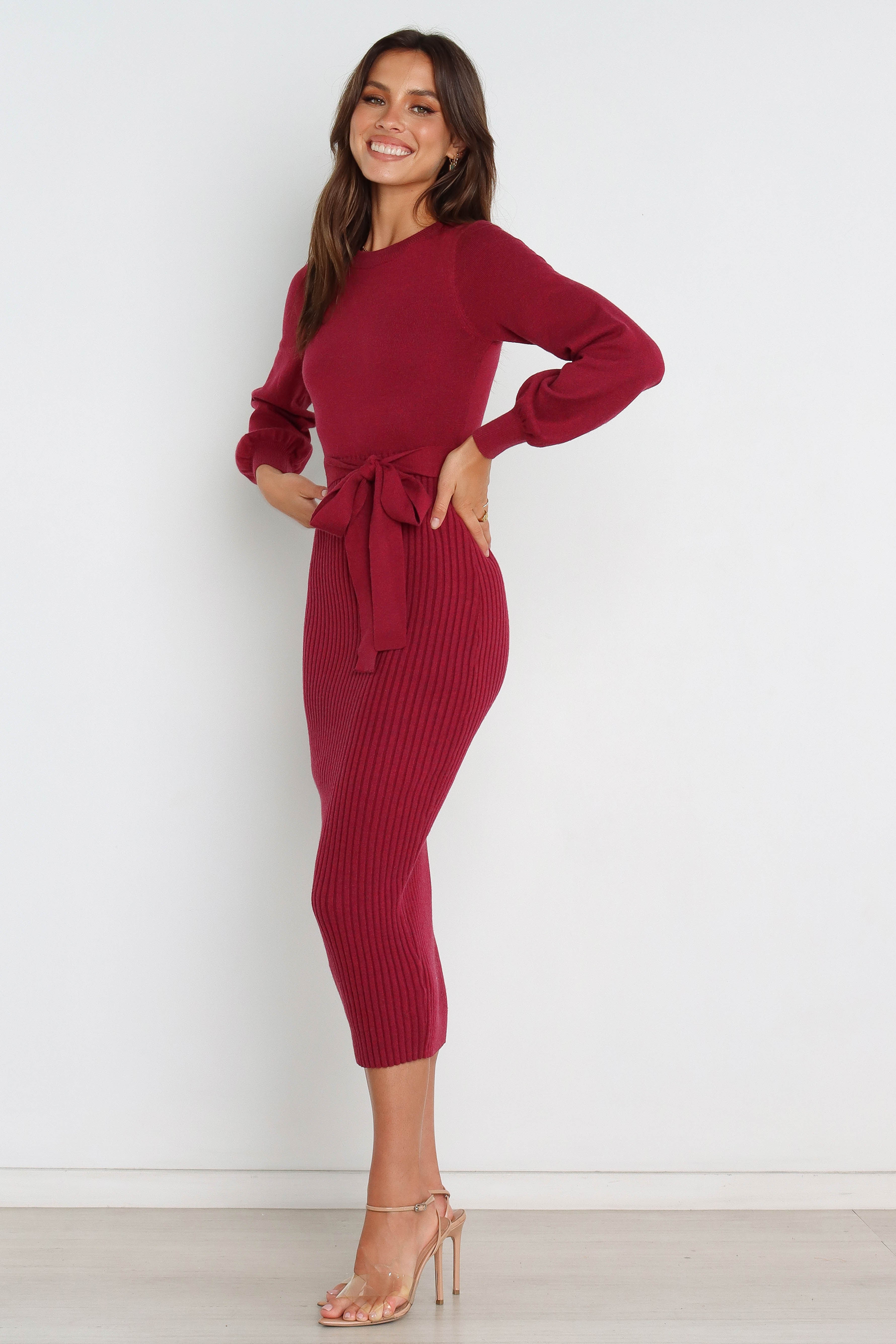 Helena Dress - Wine - L/XL - Image 27