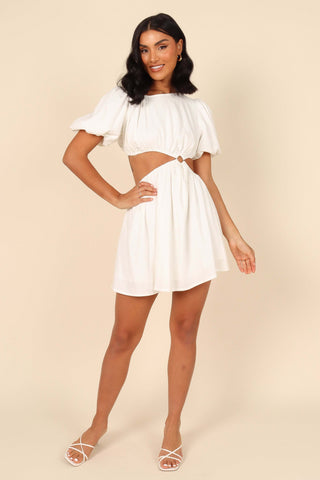 Joanna Cut Out Mini Dress - White - XL - Image 27